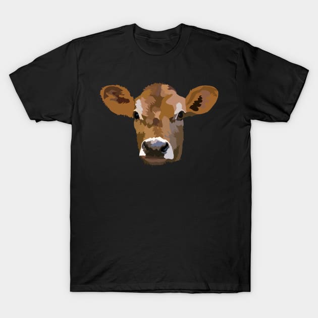 Cute Little Jersey Calf T-Shirt by GregFromThePeg